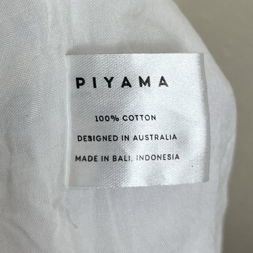 PIYAMA Ruffle Sleep Shorts Women’s XS White - Picture 4 of 4